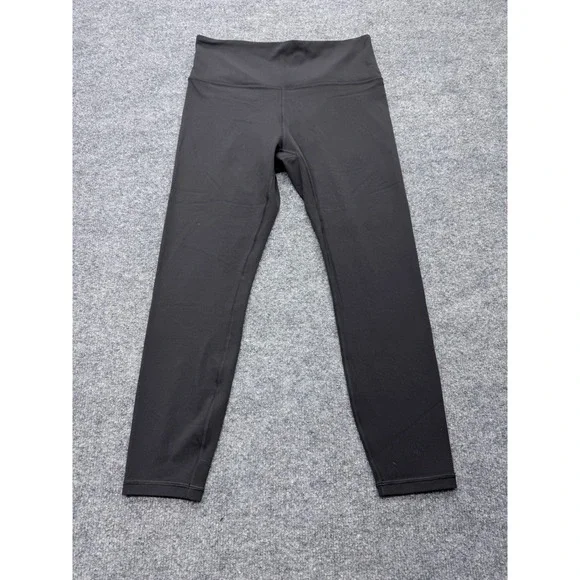 Athleta Ultra High Rise Elation 7/8 Tight Leggings Black Medium Yoga Training - Picture 2 of 6